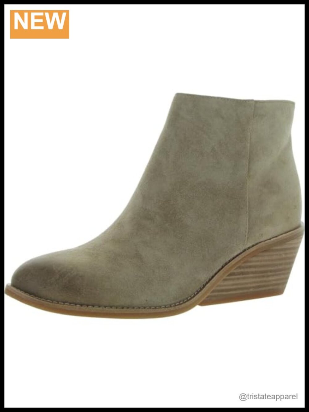 Söfft Women's Nina Ankle Bootie - Leather Suede Wedge Boots